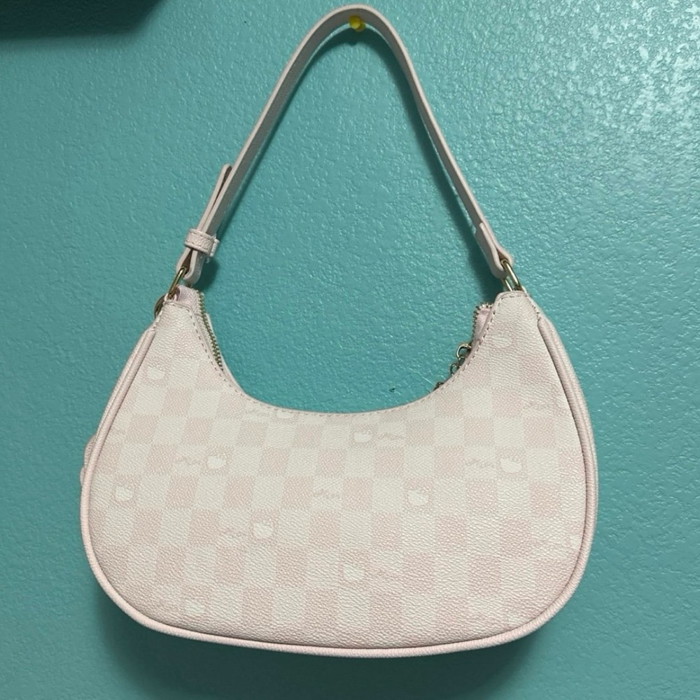 Hello Kitty Crescent Shoulder Bag with Charm - Picture 4 of 5